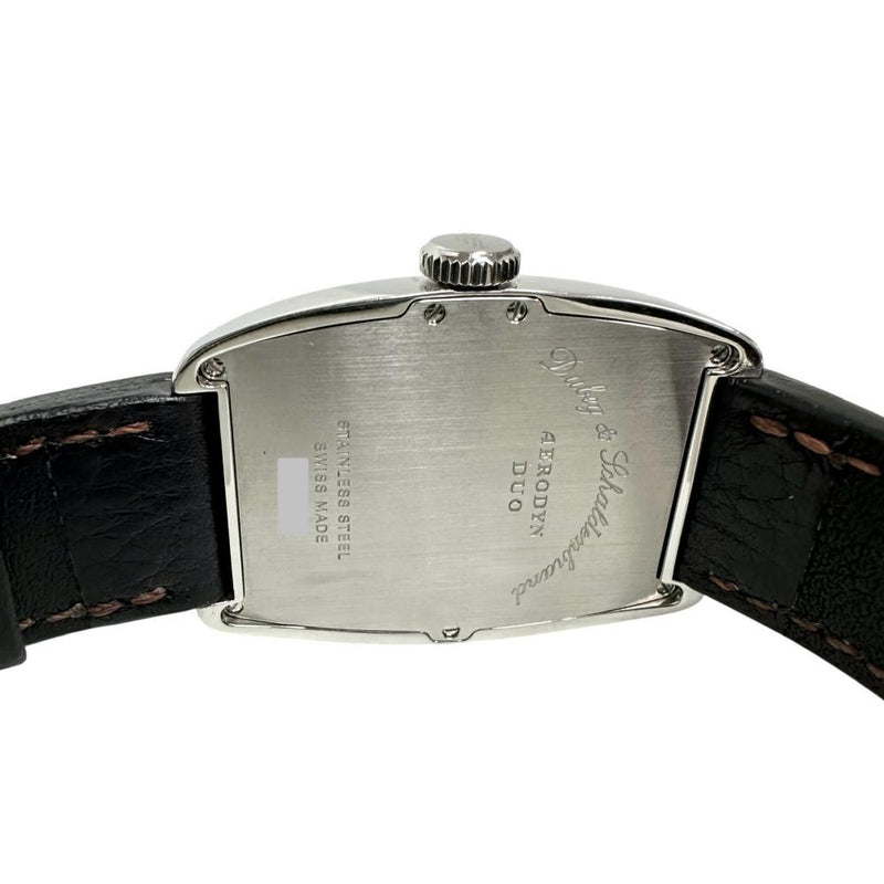 【DUBEY & SCHALDENBRAND/ダービー&シャルデンブラン】 アエロディーン デュオ 2660 オーバーホール済　2タイム　GMT 腕時計 ステンレススチール/レザー 自動巻き/オートマ 黒文字盤/黒革ベルト(社外) メンズ
【中古】【真子質店】【GD】




【IMaTx】