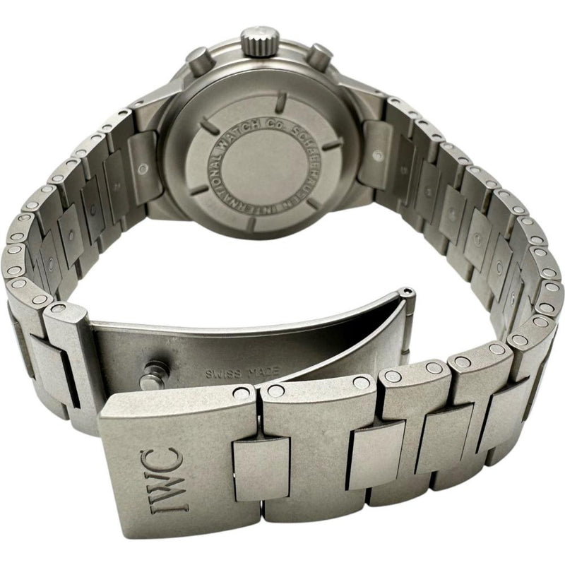 【IWC/インターナショナルウォッチカンパニー】 GST クロノグラフ IW370703 保証書/ギャラ付き 腕時計 チタン 自動巻き/オートマ ブラック文字盤 メンズ
【中古】【真子質店】【GD】




【MaTxI】