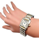【CARTIER/カルティエ】 タンクフランセーズSM W51007Q4 腕時計 ステンレススチール/YG クオーツ ベージュ文字盤/コンビカラー レディース
【中古】【真子質店】【GD】




【MaYSY】