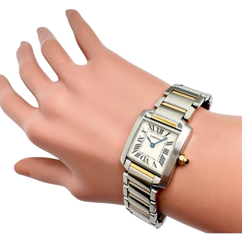 【CARTIER/カルティエ】 タンクフランセーズSM W51007Q4 腕時計 ステンレススチール/YG クオーツ ベージュ文字盤/コンビカラー レディース
【中古】【真子質店】【GD】




【MaYSY】