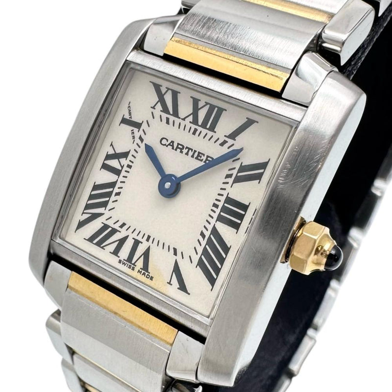 【CARTIER/カルティエ】 タンクフランセーズSM W51007Q4 腕時計 ステンレススチール/YG クオーツ ベージュ文字盤/コンビカラー レディース
【中古】【真子質店】【GD】




【MaYSY】