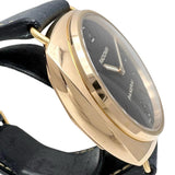 【PANERAI/パネライ】 ラジオミール PAM00231 45mm PG/黒/革 メンズ　　▲ベルト社外 Aランク 腕時計 K18PGピンクゴールド/レザー 手巻き K番（2008年） ブラック文字盤/紺革（社外製新品）/純正尾錠 メンズ
【中古】【真子質店】【BL】




【IIKIMo】