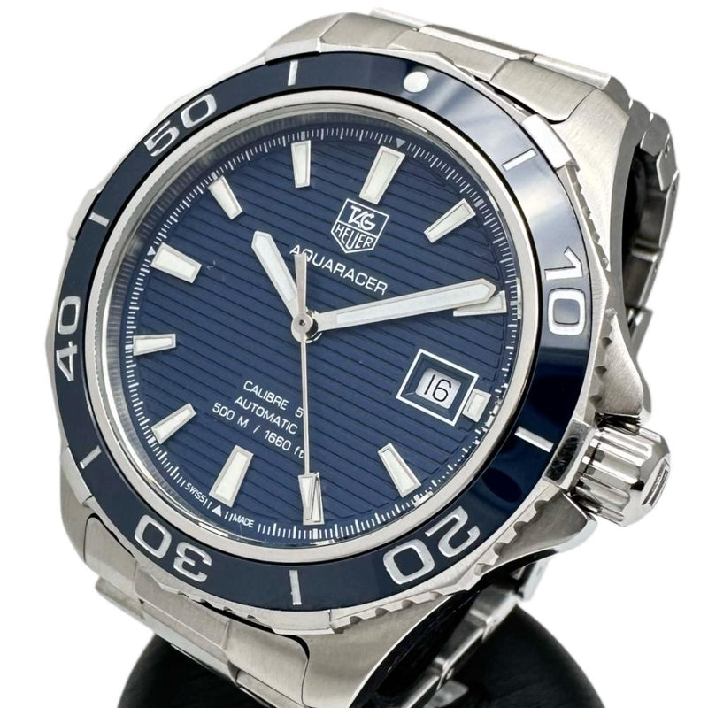 【TAG HEUER/タグホイヤー】 アクアレーサー キャリバー5 WAK2111 紺/ブルー 腕時計 ステンレススチール/セラミックベゼル 自動巻き/オートマ ネイビー文字盤 メンズ
【中古】【真子質店】【GD】




【IxMaD】