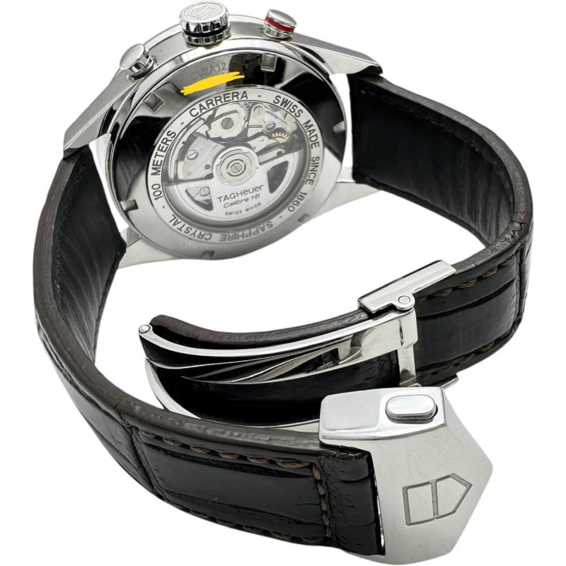 【TAG HEUER/タグホイヤー】 カレラ クロノグラフ  CV2A12 腕時計 ステンレススチール/レザー 自動巻き/オートマ ブラウン文字盤/茶革（他社製） メンズ
【中古】【真子質店】【GD】




【IDxMi】