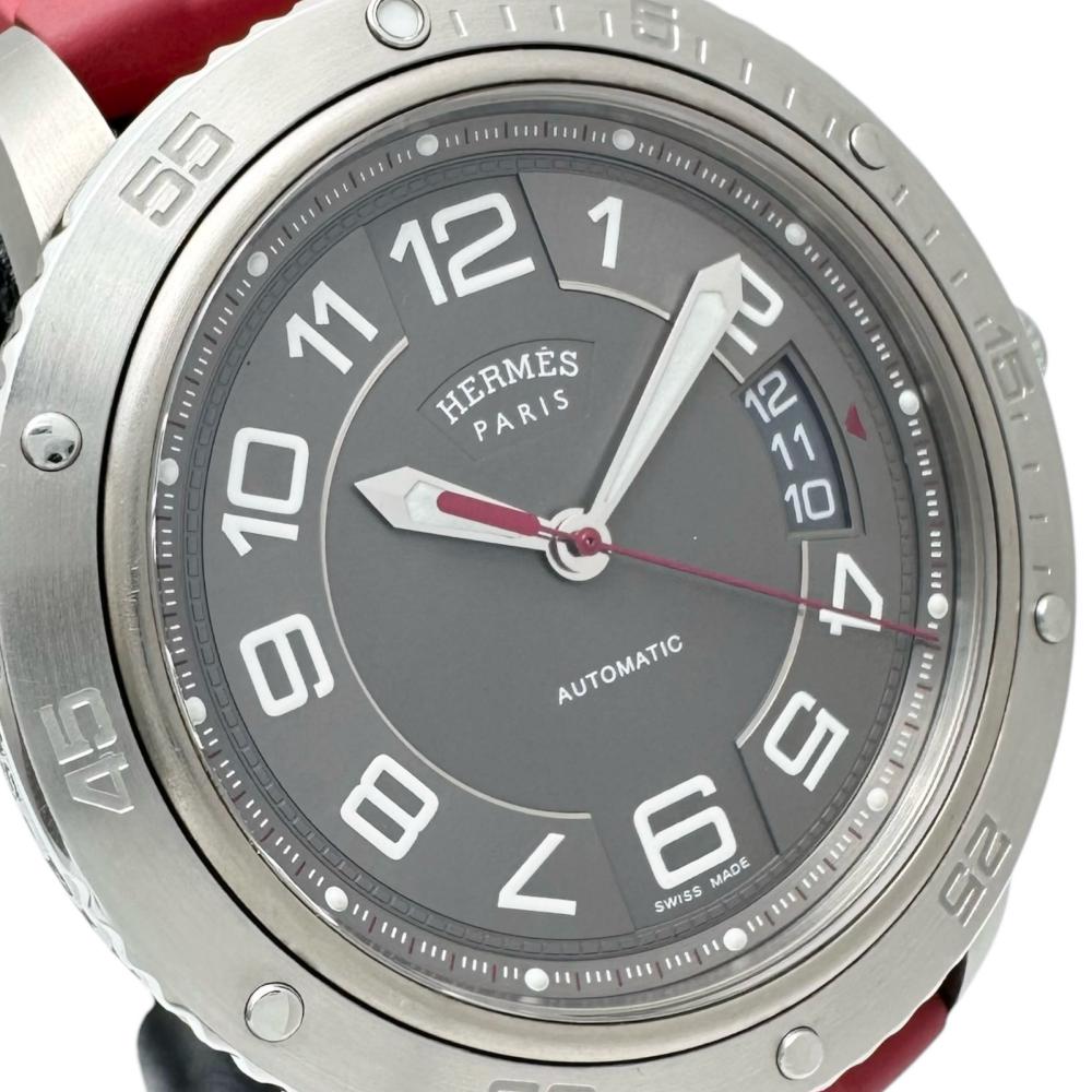 HERMES/エルメス】 クリッパー スポーツ TGM CP2.741 腕時計 チタン