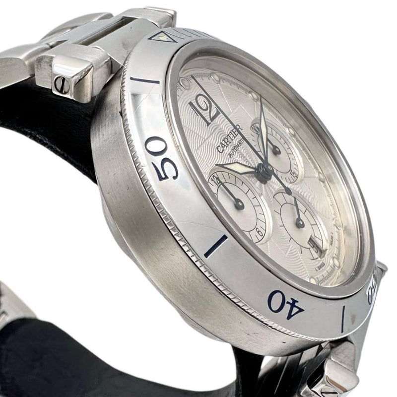 【CARTIER/カルティエ】 パシャ38mm クロノグラフ W31030H3/2113 箱あり 裏スケ 腕時計 ステンレススチール 自動巻き/オートマ シルバー文字盤 メンズ
【中古】【真子質店】【GD】




【MaMaSS】