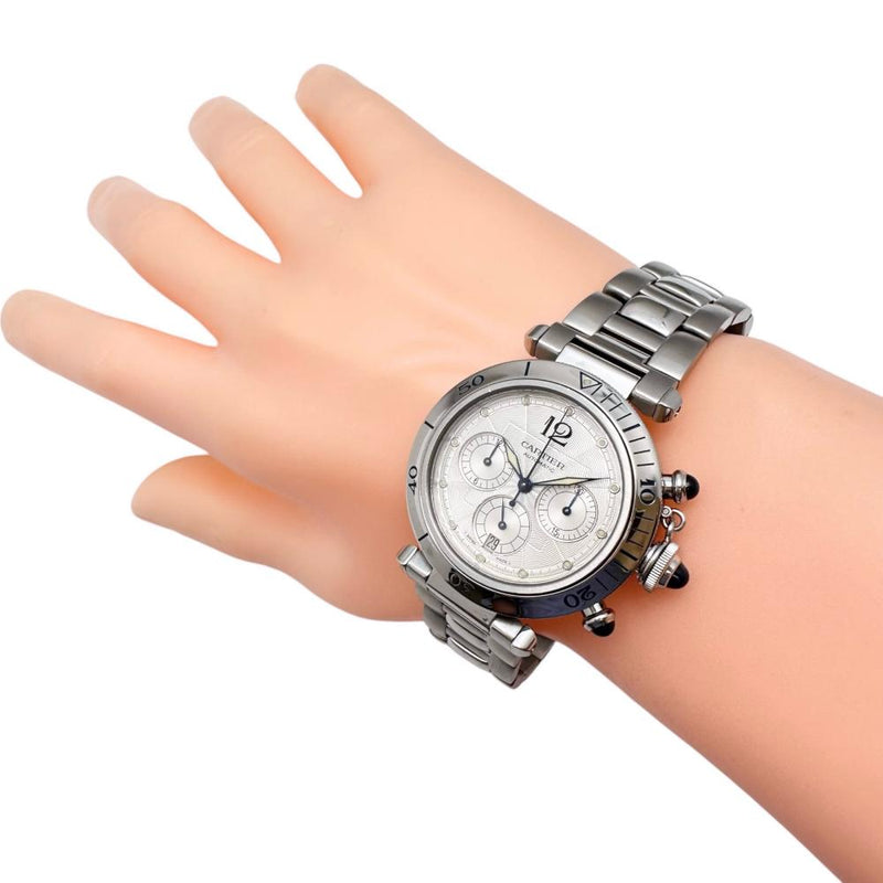 【CARTIER/カルティエ】 パシャ38mm クロノグラフ W31030H3/2113 箱あり 裏スケ 腕時計 ステンレススチール 自動巻き/オートマ シルバー文字盤 メンズ
【中古】【真子質店】【GD】




【MaMaSS】