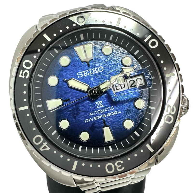 【SEIKO/セイコー】 SBDY063/4R36-06Z0  プロスペックス ダイバースキューバ Save the Ocean 腕時計 ステンレススチール 自動巻き/オートマ ブルー文字盤/黒ベゼル メンズ
【中古】【真子質店】【GD】




【MaMiMo】