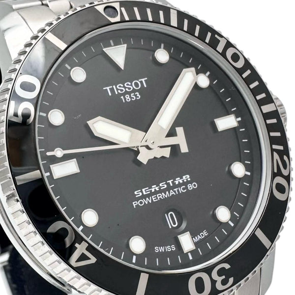 【TISSOT/ティソ】 シースター1000 デイト T120407A 箱/保あり 腕時計 ステンレススチール 自動巻き/オートマ ブラック文字盤 メンズ
【中古】【真子質店】【GD】




【DYT】