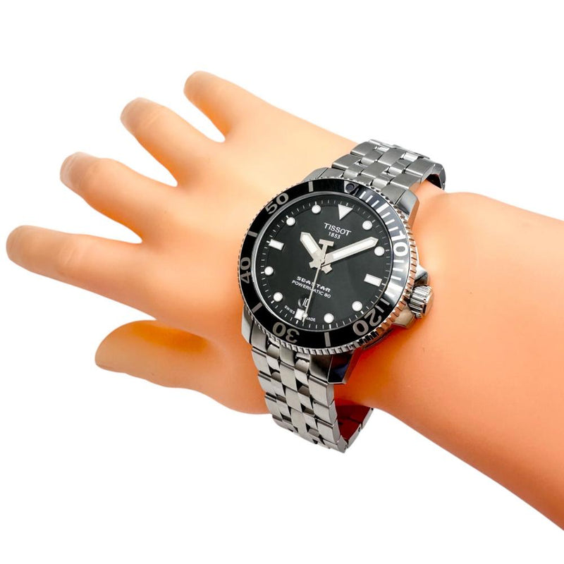 【TISSOT/ティソ】 シースター1000 デイト T120407A 箱/保あり 腕時計 ステンレススチール 自動巻き/オートマ ブラック文字盤 メンズ
【中古】【真子質店】【GD】




【DYT】