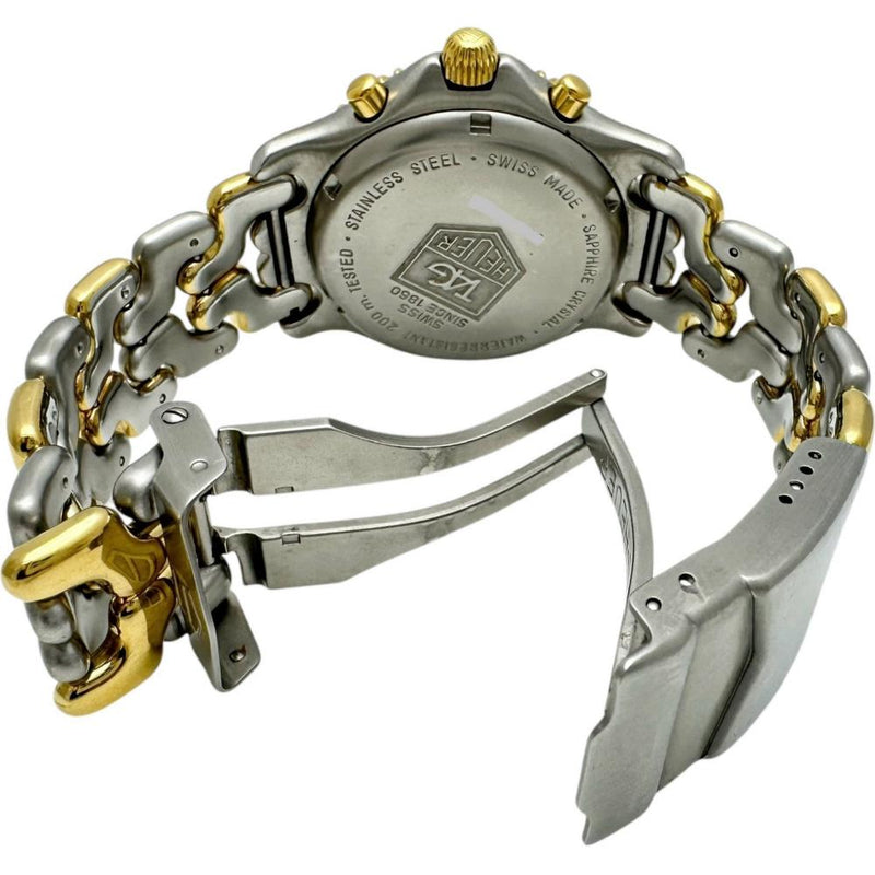 【TAG HEUER/タグホイヤー】 プロフェッショナル クロノグラフ CG1120-0 腕時計 ステンレススチール/GP クオーツ ホワイト文字盤/金銀ベルト/コンビカラー メンズ
【中古】【真子質店】【GD】




【DYT】