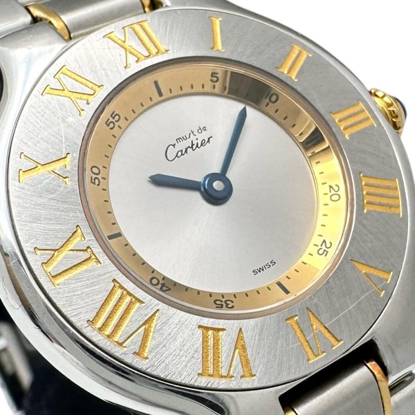 【CARTIER/カルティエ】 マスト ヴァンティアン W10073R6 1340 箱/保あり 腕時計 ステンレススチール/YG クオーツ シルバー文字盤 レディース
【中古】【真子質店】【GD】




【IIDD】