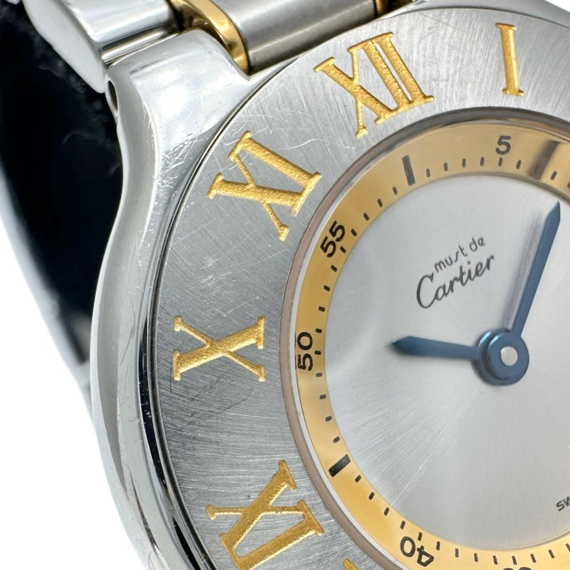 【CARTIER/カルティエ】 マスト ヴァンティアン W10073R6 1340 箱/保あり 腕時計 ステンレススチール/YG クオーツ シルバー文字盤 レディース
【中古】【真子質店】【GD】




【IIDD】