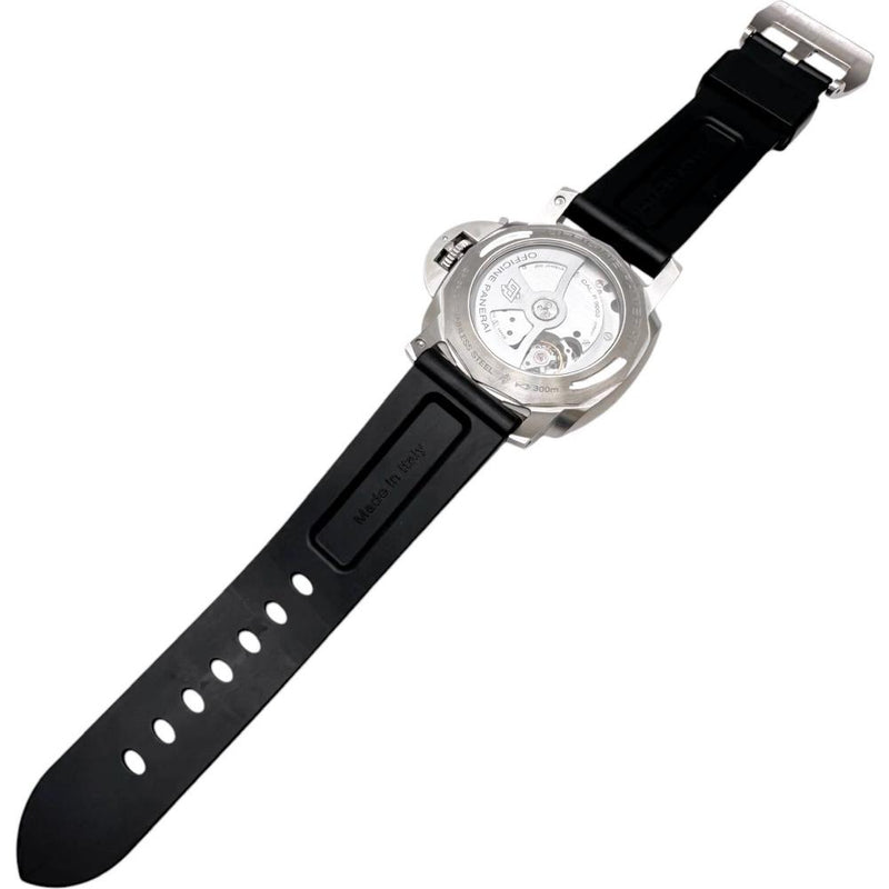 【PANERAI/パネライ】 ルミノール パワーリザーブ GMT PAM00321 保証書/ギャラ/箱付き　3Days/3デイズ　裏スケ 腕時計 ステンレススチール/ラバー 自動巻き/オートマ S番（2016年） ブラック文字盤 メンズ
【中古】【真子質店】【GD】




【DKDI】