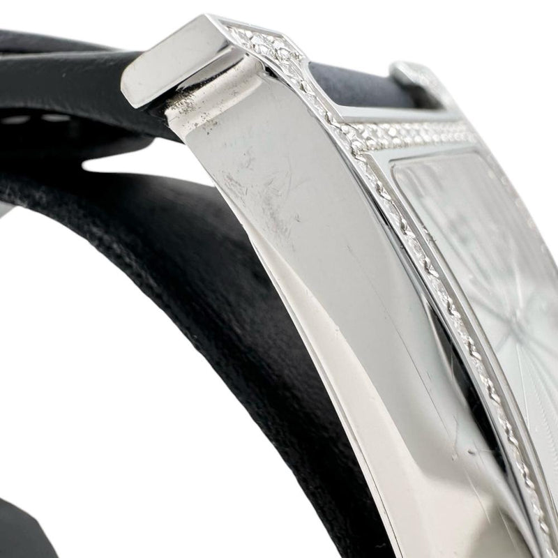 【HERMES/エルメス】 Hウォッチ ダイヤベゼル HH1.530 純正ダイヤ 腕時計 ステンレススチール/レザー クオーツ シルバー文字盤/ネイビー革（社外製）/純正尾錠 メンズ
【中古】【真子質店】【GD】




【ISMix】