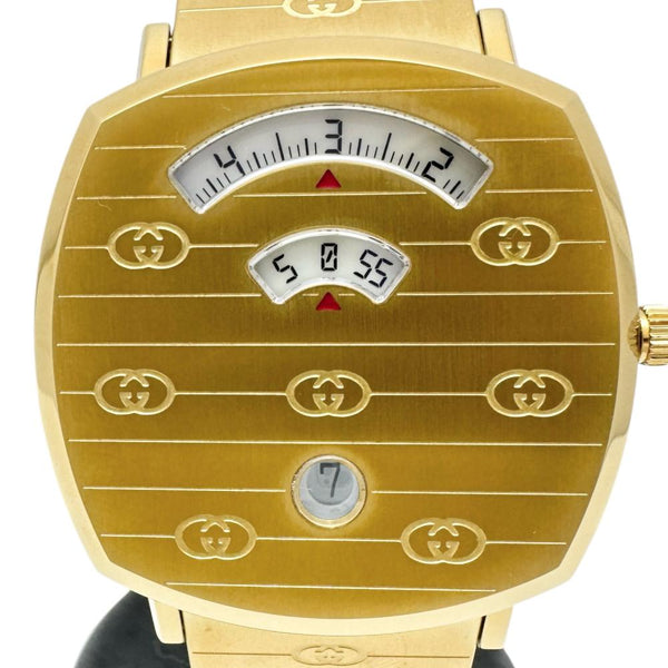 【GUCCI/グッチ】 グリップ 157.3 腕時計 GP クオーツ ゴールドケース/ゴールドベルト メンズ
【中古】【真子質店】【GD】




【MaMiMo】