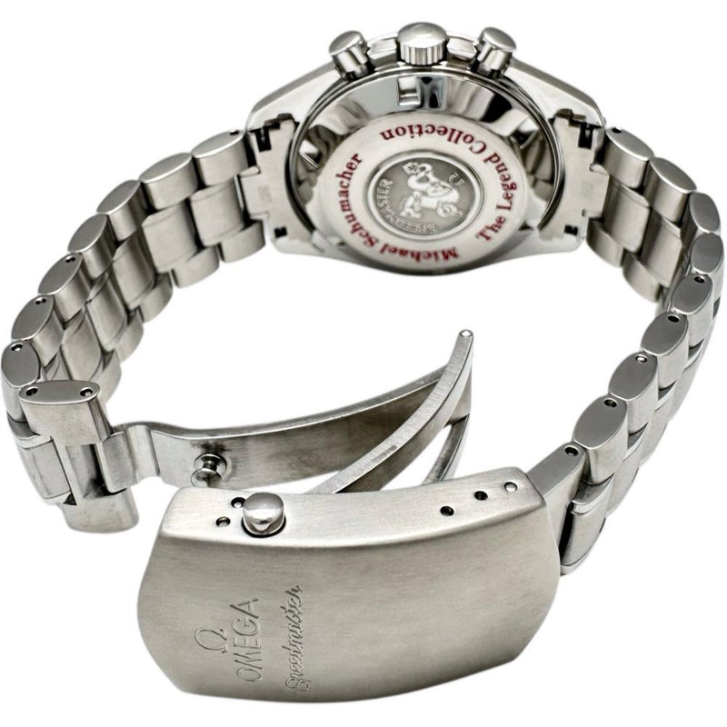 【OMEGA/オメガ】 スピードマスター レーシング シューマッハ 3506.31 OH＆仕上げ済 腕時計 ステンレススチール 自動巻き/オートマ シルバー＆ネイビー文字盤 メンズ
【中古】【真子質店】【BL】




【DTSx】