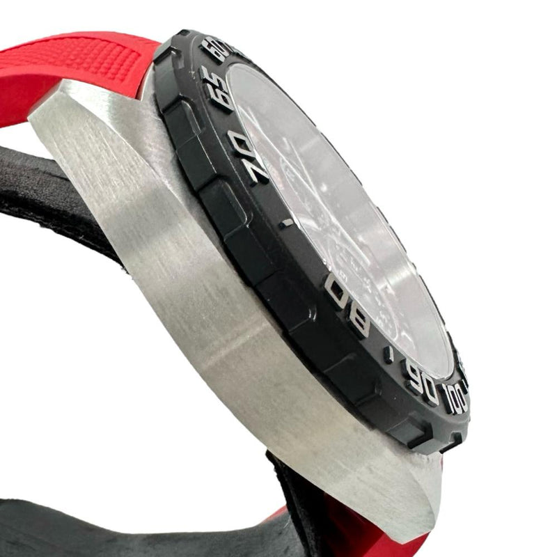 【TAG HEUER/タグホイヤー】 CAZ101AN  フォーミュラ1 クロノ　保証書/ギャラ/箱付き 腕時計 ステンレススチール/ラバー クオーツ 赤/黒目文字盤/赤ラバーベルト メンズ
【中古】【真子質店】【GD】




【IIMoMo】