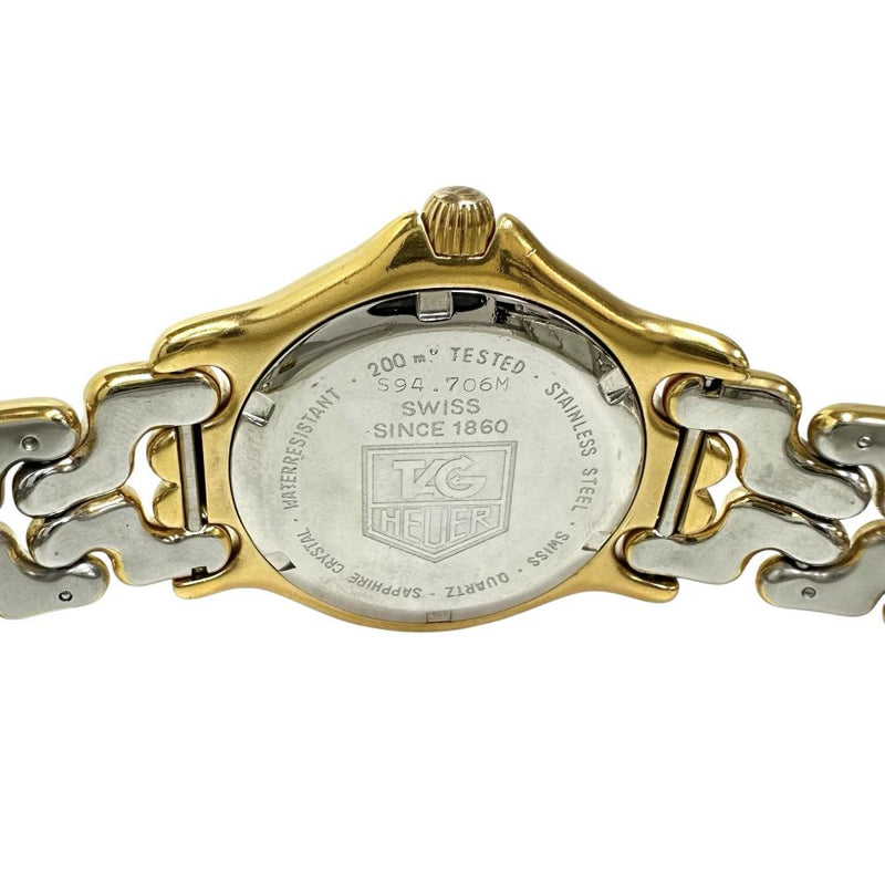 【TAG HEUER/タグホイヤー】 セル S94.706M 腕時計 GP/ステンレススチール クオーツ アイボリー文字盤 メンズ 【中古】【真子質店】【GD】 【DMox】