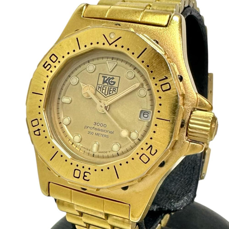 【TAG HEUER/タグホイヤー】 プロフェッショナル 934.408 腕時計 GP/ステンレススチール クオーツ ゴールド文字盤 レディース 【中古】【真子質店】【NN】 【Maxx】