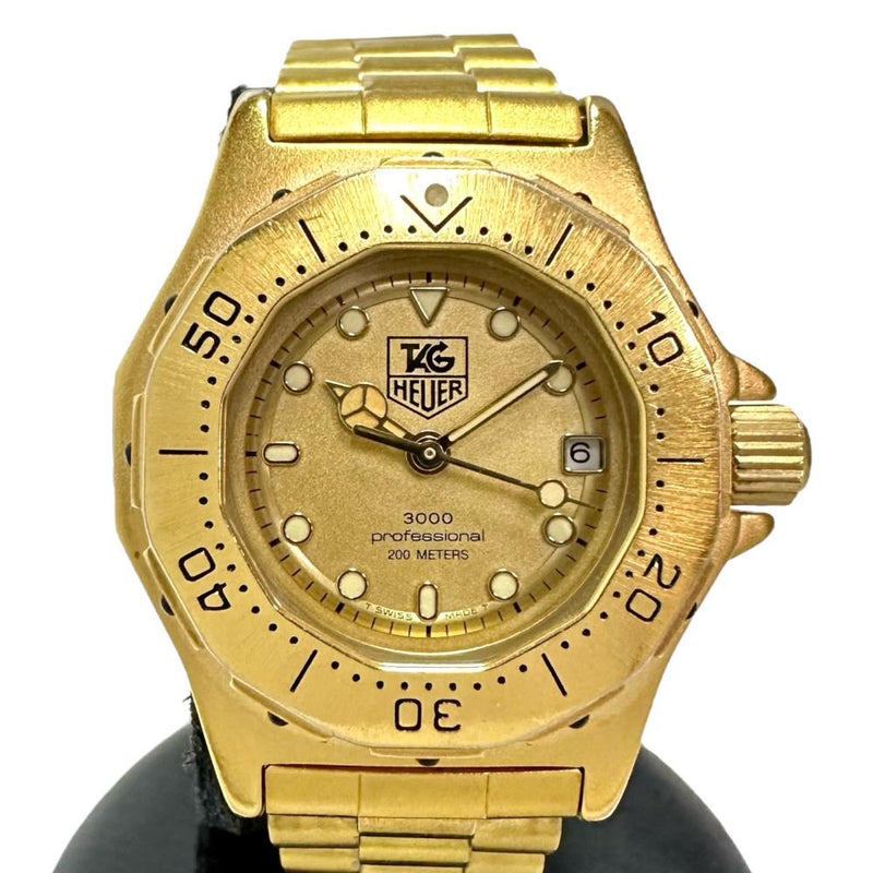 【TAG HEUER/タグホイヤー】 プロフェッショナル 934.408 腕時計 GP/ステンレススチール クオーツ ゴールド文字盤 レディース 【中古】【真子質店】【NN】 【Maxx】