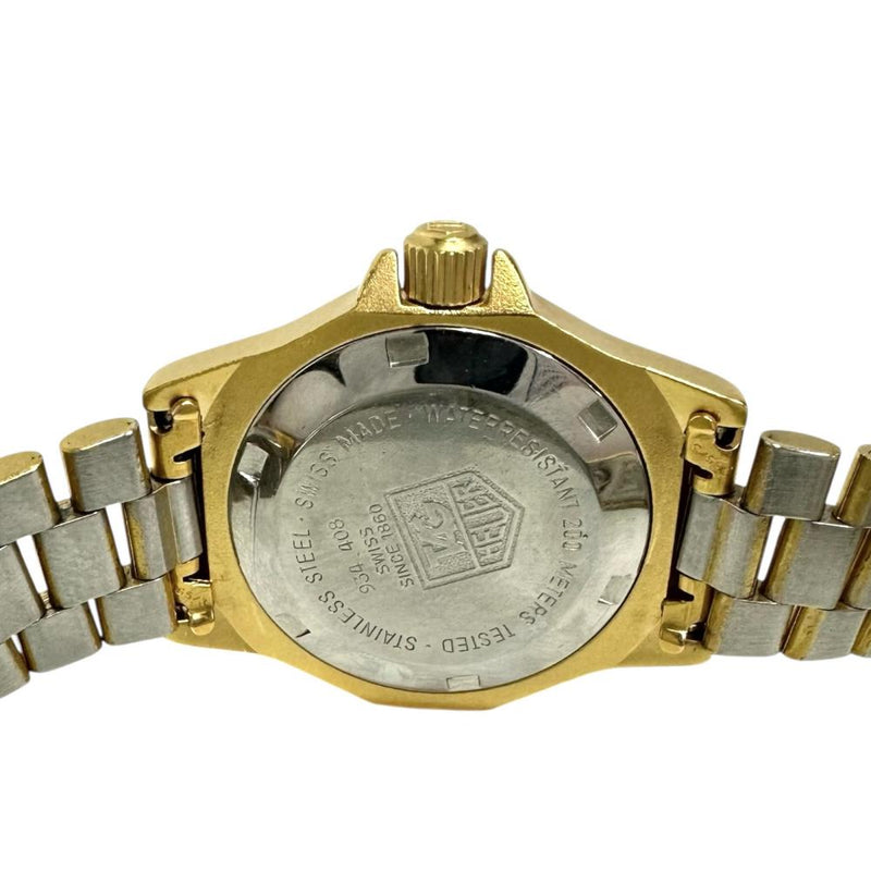 【TAG HEUER/タグホイヤー】 プロフェッショナル 934.408 腕時計 GP/ステンレススチール クオーツ ゴールド文字盤 レディース 【中古】【真子質店】【NN】 【Maxx】