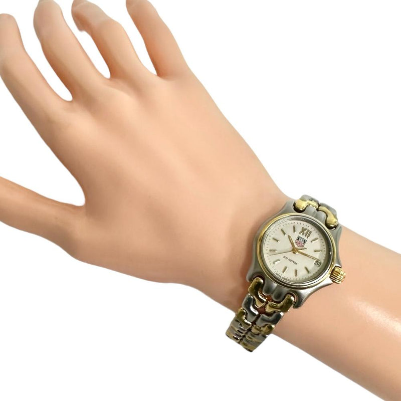 【TAG HEUER/タグホイヤー】 セル S05.008M 腕時計 ステンレススチール/GP クオーツ 白文字盤/ゴールド＆シルバーコンビ レディース
【中古】【真子質店】【NN】




【Maxx】