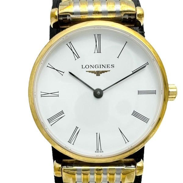 【LONGINES/ロンジン】 グランドクラシック L4.209.2 腕時計 ステンレススチール/GP クオーツ ホワイト文字盤/金ベルト/コンビカラー レディース
【中古】【真子質店】【NN】




【Txx】