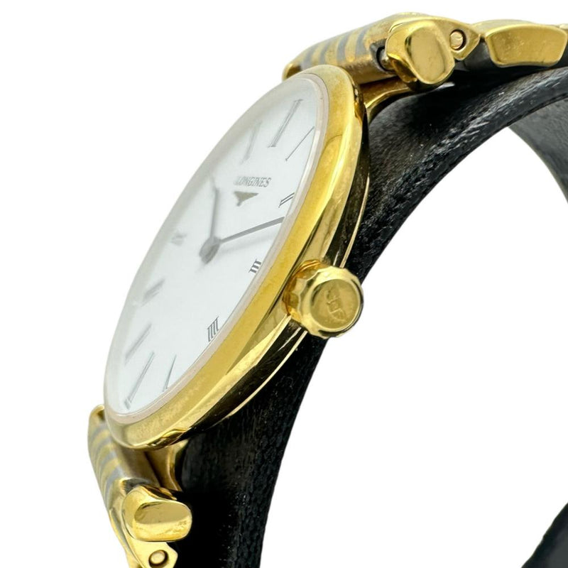 【LONGINES/ロンジン】 グランドクラシック L4.209.2 腕時計 ステンレススチール/GP クオーツ ホワイト文字盤/金ベルト/コンビカラー レディース
【中古】【真子質店】【NN】




【Txx】