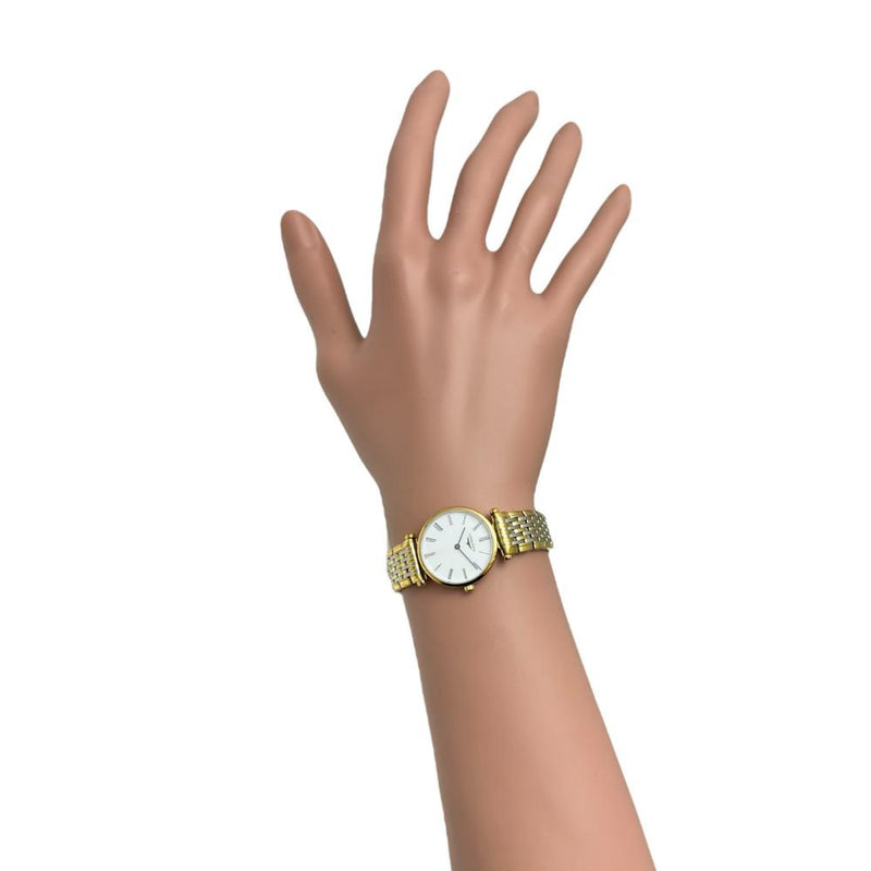 【LONGINES/ロンジン】 グランドクラシック L4.209.2 腕時計 ステンレススチール/GP クオーツ ホワイト文字盤/金ベルト/コンビカラー レディース
【中古】【真子質店】【NN】




【Txx】