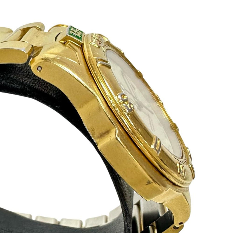 【TAG HEUER/タグホイヤー】 プロフェッショナル 994.706K 腕時計 GP/ステンレススチール クオーツ アイボリー文字盤 メンズ 【中古】【真子質店】【GD】 【DMox】