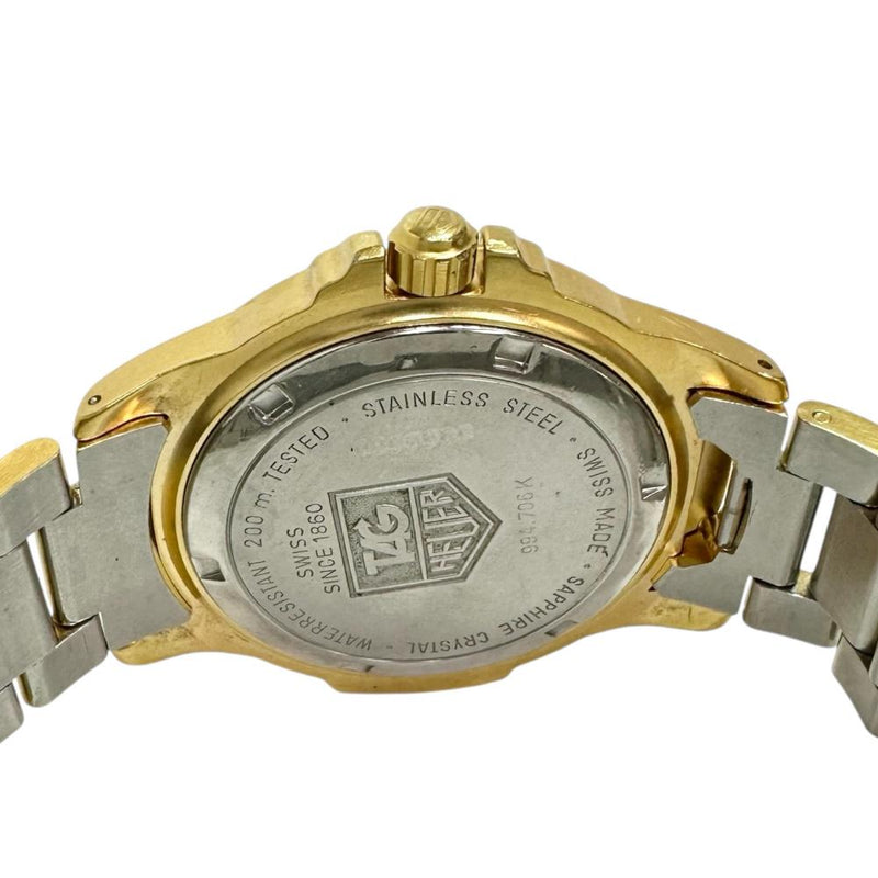 【TAG HEUER/タグホイヤー】 プロフェッショナル 994.706K 腕時計 GP/ステンレススチール クオーツ アイボリー文字盤 メンズ 【中古】【真子質店】【GD】 【DMox】