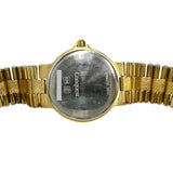 【LONGINES/ロンジン】 コンクエスト 25059205 腕時計 GP/ステンレススチール クオーツ ゴールド文字盤 レディース 【中古】【真子質店】【NN】 【TYx】