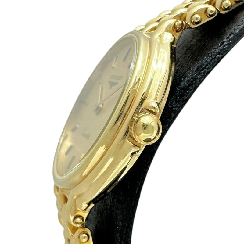【LONGINES/ロンジン】 コンクエスト 腕時計 GP クオーツ ゴールド文字盤/ゴールドベルト レディース 【中古】【真子質店】【NN】 【TMix】