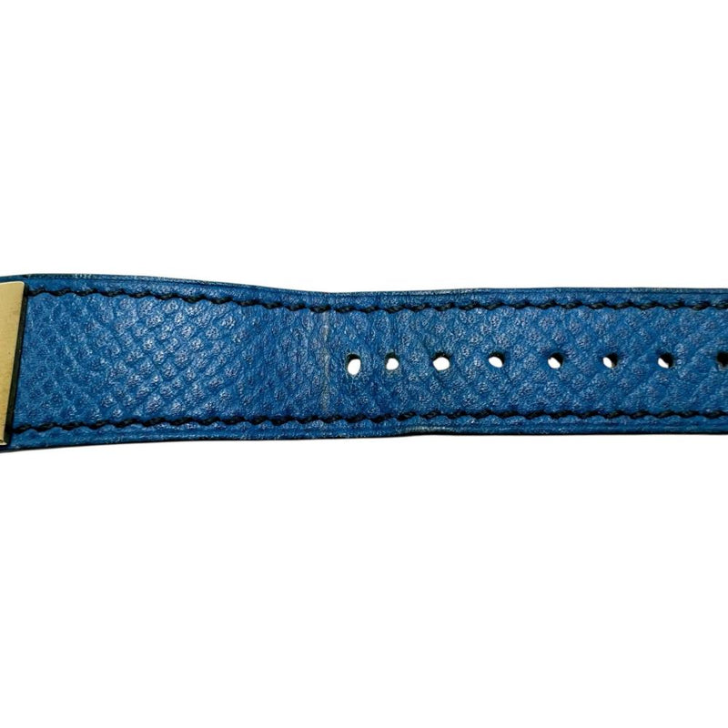 【HERMES/エルメス】 メドール　 電池交換済 腕時計 GP/レザー クオーツ ホワイト文字盤/ゴールド/青革ベルト レディース
【中古】【真子質店】【GD】




【MaMax】