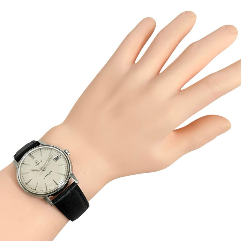 【OMEGA/オメガ】 シーマスター ヴィンテージ cal.610 オーバーホール済 腕時計 ステンレススチール/レザー 自動巻き/オートマ シルバー文字盤/黒革ベルト メンズ
【中古】【真子質店】【GD】




【TKMo】