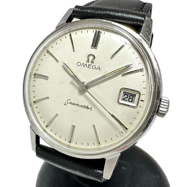 【OMEGA/オメガ】 シーマスター ヴィンテージ cal.610 オーバーホール済 腕時計 ステンレススチール/レザー 自動巻き/オートマ シルバー文字盤/黒革ベルト メンズ
【中古】【真子質店】【GD】




【TKMo】