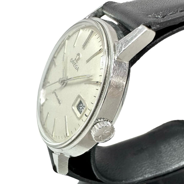 【OMEGA/オメガ】 シーマスター ヴィンテージ cal.610 オーバーホール済 腕時計 ステンレススチール/レザー 自動巻き/オートマ シルバー文字盤/黒革ベルト メンズ
【中古】【真子質店】【GD】




【TKMo】