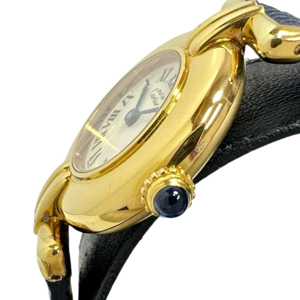【CARTIER/カルティエ】 マスト コリゼ W1000653  ヴェルメイユ 腕時計 シルバー925/レザー クオーツ アイボリー文字盤/ローマンインデックス/ネイビーレザーベルト レディース
【中古】【真子質店】【GD】




【DDx】