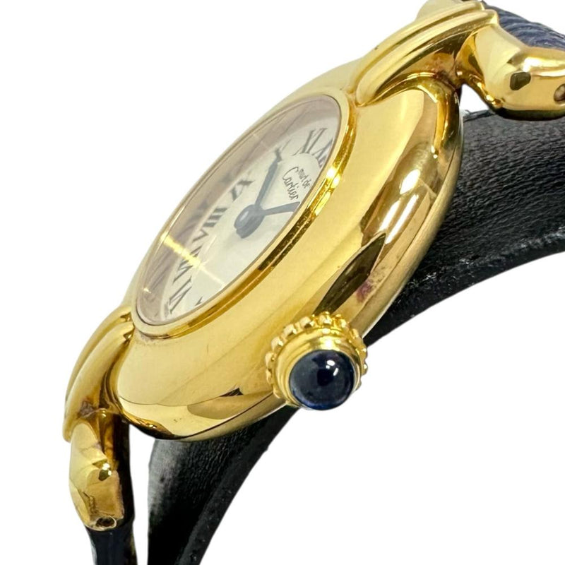 【CARTIER/カルティエ】 マスト コリゼ W1000653  ヴェルメイユ 腕時計 シルバー925/レザー クオーツ アイボリー文字盤/ローマンインデックス/ネイビーレザーベルト レディース
【中古】【真子質店】【GD】




【DDx】