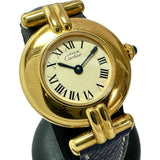 【CARTIER/カルティエ】 マスト コリゼ W1000653  ヴェルメイユ 腕時計 シルバー925/レザー クオーツ アイボリー文字盤/ローマンインデックス/ネイビーレザーベルト レディース
【中古】【真子質店】【GD】




【DDx】
