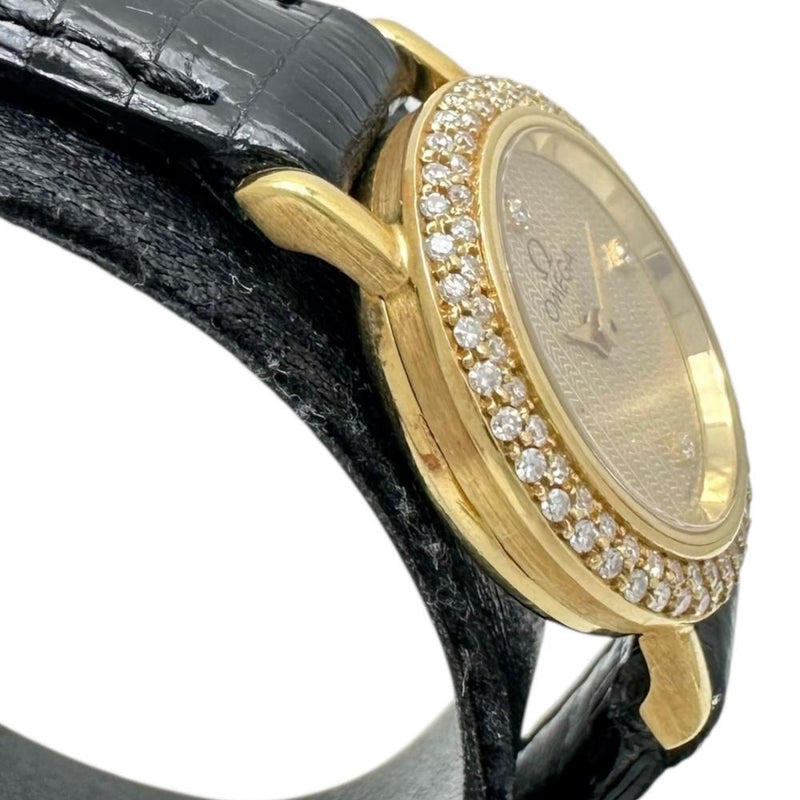 【OMEGA/オメガ】 ダイヤベゼル＆ダイヤ4Pインデックス 1450 腕時計 K18YGイエローゴールド クオーツ ゴールド文字盤/ブラック革（他社製）/純正GP尾錠 レディース
【中古】【真子質店】【GD】




【MoMox】