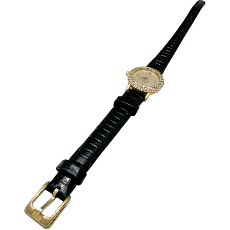 【OMEGA/オメガ】 ダイヤベゼル＆ダイヤ4Pインデックス 1450 腕時計 K18YGイエローゴールド クオーツ ゴールド文字盤/ブラック革（他社製）/純正GP尾錠 レディース
【中古】【真子質店】【GD】




【MoMox】