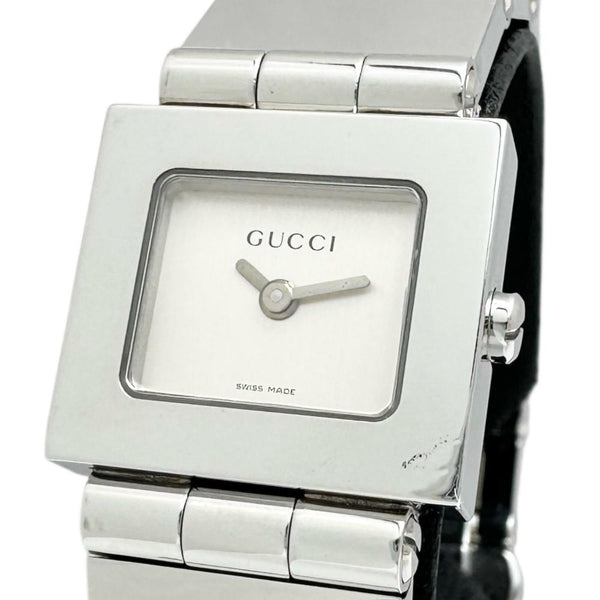 【GUCCI/グッチ】 600L スクエア ※バッテリー交換済み 腕時計 ステンレススチール クオーツ シルバー文字盤/シルバーベルト レディース
【中古】【真子質店】【NN】




【MiMi】