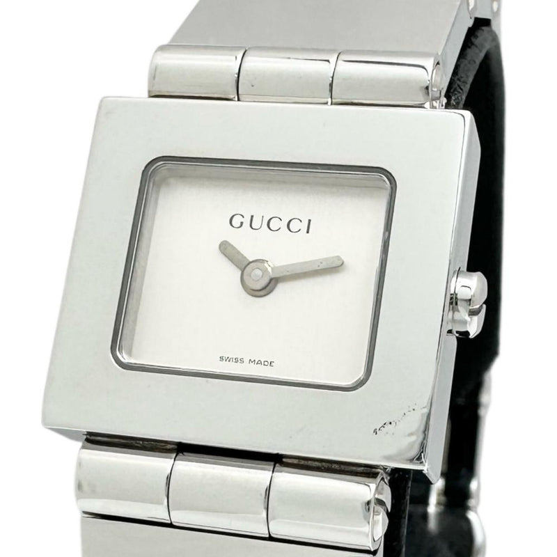 【GUCCI/グッチ】 600L スクエア ※バッテリー交換済み 腕時計 ステンレススチール クオーツ シルバー文字盤/シルバーベルト レディース
【中古】【真子質店】【NN】




【MiMi】