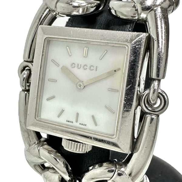 【GUCCI/グッチ】 シニョーリア 116.3 腕時計 ステンレススチール クオーツ シェル文字盤 レディース
【中古】【真子質店】【NN】




【IIx】