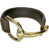【GUCCI/グッチ】 ホースビット バングル GP/リザード 50.8g ゴールド/ダークグリーン革 レディース
【中古】【真子質店】【NN】




【xMo】