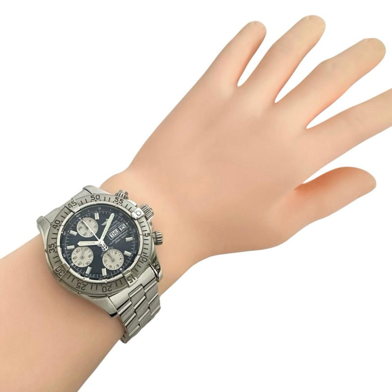 【BREITLING/ブライトリング】 A13340 仕上げ済 スーパーオーシャン クロノグラフ デイデイト 腕時計 ステンレススチール 自動巻き/オートマ ブルー文字盤 メンズ
【中古】【真子質店】【BL】




【TTMoMo】