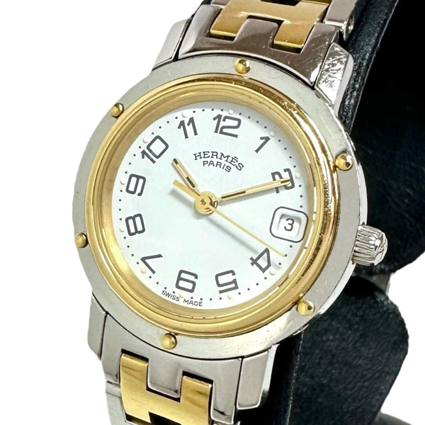 【HERMES/エルメス】 クリッパー CL4.220 腕時計 ステンレススチール/GP クオーツ ホワイト文字盤/シルバーゴールドコンビ レディース
【中古】【真子質店】【GD】




【DDMo】