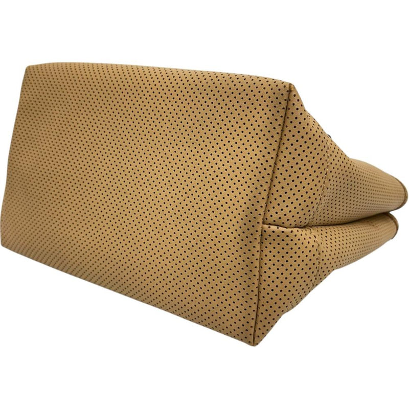 【mutaMARINE/ムータマリン】ゴルフ用バッグ　パンチング ハンドバッグ 合成皮革 ベージュ ユニセックス【中古】【真子質店】【NN】




【Ix】